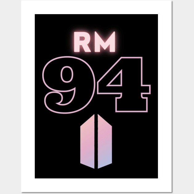 BTS RM 94: Logo Wall Art by TheMochiLife